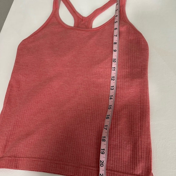 Lululemon Ebb to Street Tank II Size 10 Blush coral - Picture 10 of 10